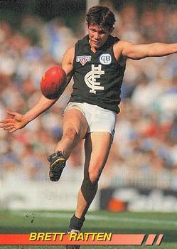 1994 Select AFL #30 Brett Ratten Front